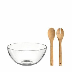 LEONARDO LIMITED salátás tál bambusz kanállal 26cm kép