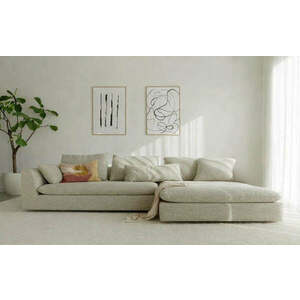 SITS MILOU 3 személyes kanapé ottománnal JOBBOS kivitel kép