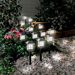 Napelemes lámpák hagyományos 12 darabos készlet kép