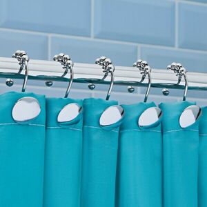 12 db zuhanyfüggönygyűrű szettben kép