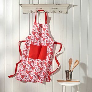 Szívmintás konyhai kötény kép