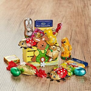 Húsvéti kert fából + édesség kép