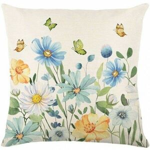 Len párnahuzat FLOSPRING 45x45 cm, krém színű kép