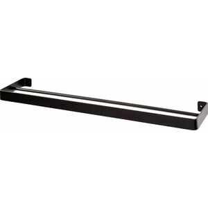 Fali törölközőtartó HANDY 60x12, 5 cm, fekete kép