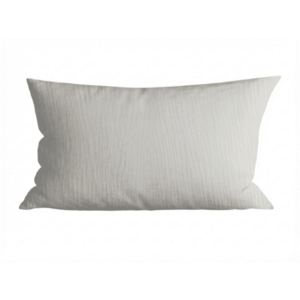Muszlin párnahuzat PURELY 40x80 cm, világosszürke kép