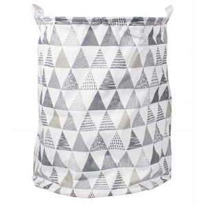 BOWA fehér és szürke kosár játékokhoz és szennyeshez kép