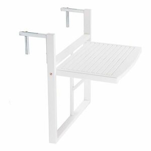 LODGE erkély-asztal, fehér kép