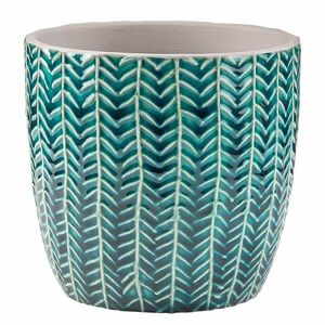 GREENDAY kaspó, petrol Ø 13, 5 cm kép