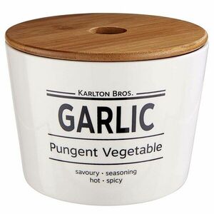 KARLTON BROS. fokhagymatartó Ø 14 cm kép