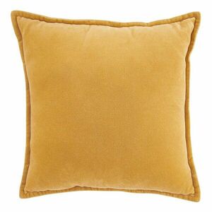 COTTON VELVET párna 45 x 45cm, sárga kép