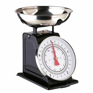 GIVE ME MORE konyhai mérleg 5kg-ig, fekete kép