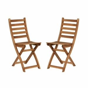 LODGE összecsukható szék 2 db, natúr kép