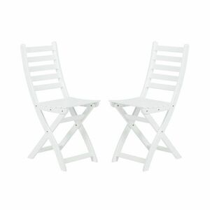 LODGE összecsukható szék 2 db, fehér kép