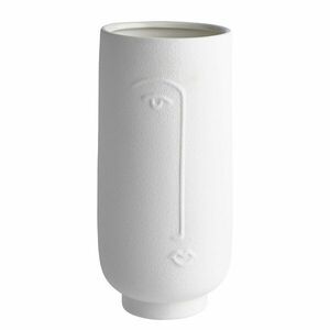 LINE ART váza, fehér 29cm kép