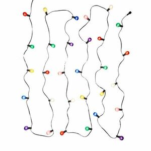 RAINBOW BULBS LED kültéri égősor, 30 színes égővel kép