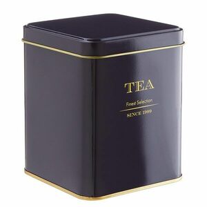 TIN TIN fém teás doboz, antracit 790 ml kép