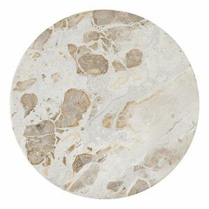MARBLE márvány tál, bézs Ø30cm kép