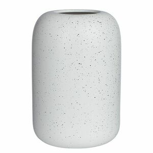 SPECKLE kerámia váza, fehér 24, 5 cm kép