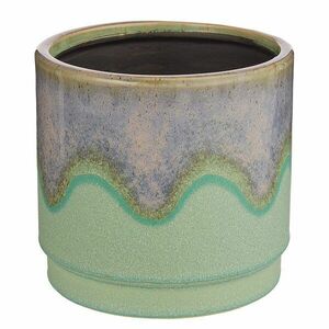 PAINTED kaspó, zöld kép