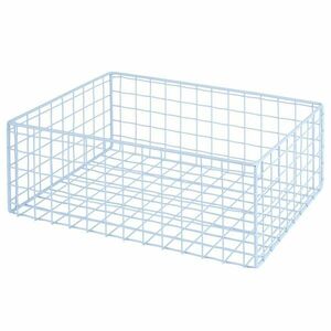 DEPOSIT fém kosár 24x34cm világos kék kép
