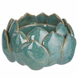 BLOSSOM kerámia gyertyataró , zöld kép