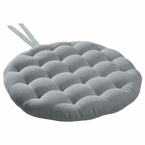 SOLID székpárna kerek, antracit szükre Ø40cm kép