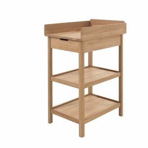 Natúr színű tölgyfa pelenkázó asztal pelenkázó feltéttel Forrest – Vipack kép