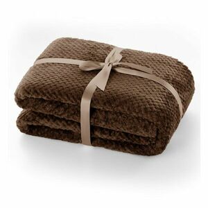 Henry barna mikroszálas takaró, 220 x 240 cm - DecoKing kép