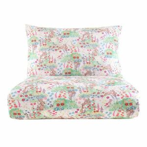 Egyszemélyes pamut gyerek ágyneműhuzat 135x200 cm Meadow Bunnies – Belle & Boo kép