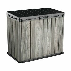 Szürke műanyag kerti tárolódoboz Deco – Keter kép