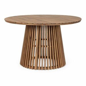 Akácfa kerek kerti étkezőasztal ø 120 cm Rodano – Bizzotto kép