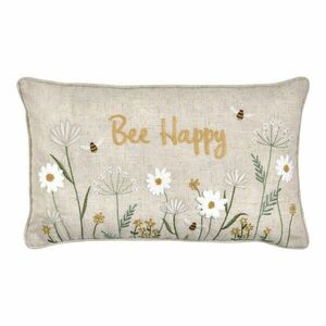 Díszpárna 30x50 cm Bee Happy – Catherine Lansfield kép