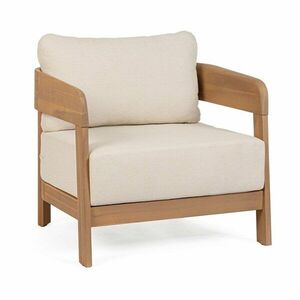 Natúr színű tömörfa kerti fotel Pablo – Bizzotto kép