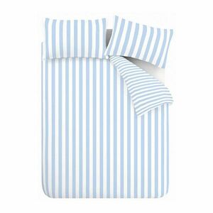 Fehér-kék kétszemélyes háromrészes ágyneműhuzat 200x200 cm Stripe Tease – Sassy B kép