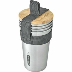 Ezüstszínű rozsdamentes acél utazóbögre 500 ml – Black + Blum kép