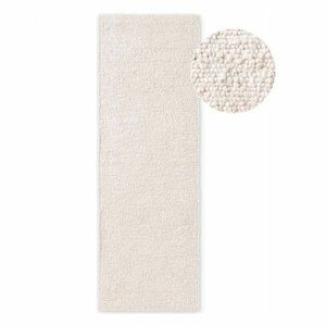 Elefántcsont színű kézi szövésű buklé futószőnyeg 80x200 cm Notting Hill Portobello – Ted Baker kép