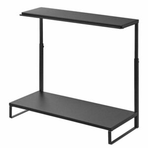 Fekete fém monitorállvány Tower – YAMAZAKI kép