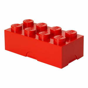 Piros műanyag gyerek tárolódoboz 20x10x7 cm – LEGO® kép