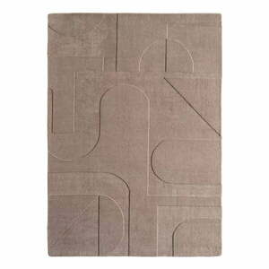 Világosbarna mosható futószőnyeg 80x250 cm Pompei 1614 – Ayyildiz Carpets kép