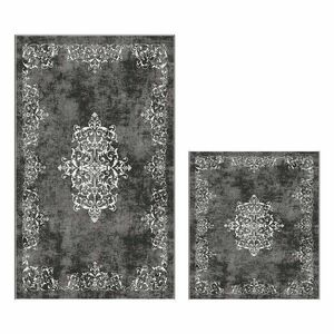 Szürke fürdőszobai kilépő szett 2 db-os 60x100 cm – Foutastic kép
