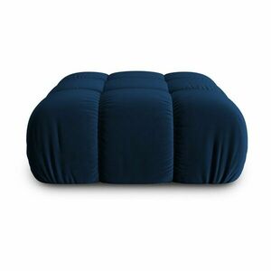 Kék bársony lábtartó Bellis – Micadoni Home kép