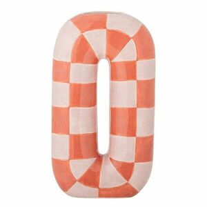 Lazacszínű-krémszínű kerámia kézzel festett váza (magasság 32 cm) Mae – Bloomingville kép