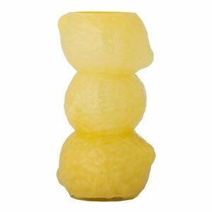 Sárga üveg váza (magasság 27 cm) Limone – Bloomingville kép