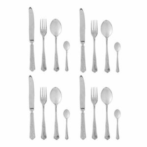 Ezüstszínű rozsdamentes acél evőeszköz készlet 16 db-os Tilly – Bloomingville kép