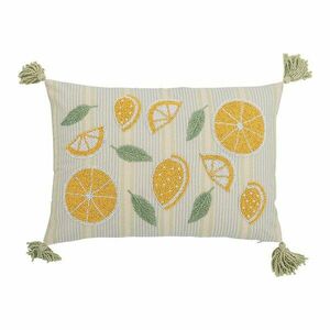 Pamut díszpárna 35x50 cm Lemon – Bloomingville kép