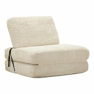 Fehér kinyitható buklé fotel Faster – Mauro Ferretti kép