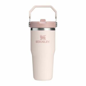 Világos rózsaszín rozsdamentes acél termosz 410 ml IceFlow™ Flip Straw 2.0 Tumbler Rose Quartz – Stanley kép