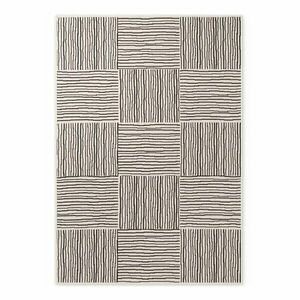 Fekete-krémszínű kültéri-beltéri szőnyeg 160x230 cm Haringey Nightingale – Ted Baker kép
