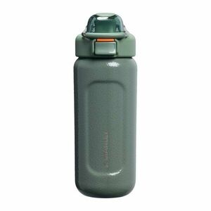 Zöld rozsdamentes acél utazó ivópalack 470 ml Wellspring Bottle Hammertone Green – Stanley kép
