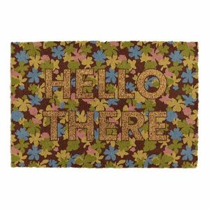 Kókuszrost lábtörlő 40x60 cm Hello There – Artsy Doormats kép